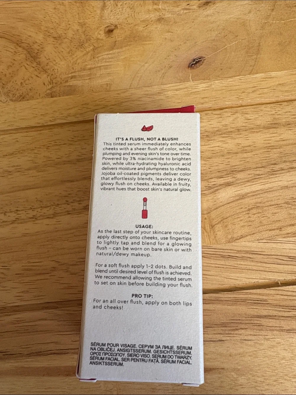 Glow Recipe Watermelon Glow Niacinamide Dewy Flush Plump Even Tone Tinted Serum